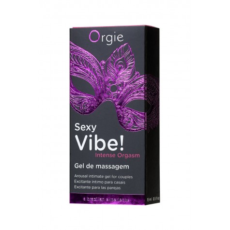 Гель для массажа ORGIE Sexy Vibe Intense Orgasm - 15 мл.